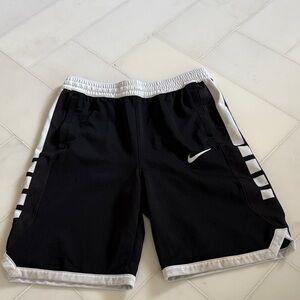 Nike Black and White Sports Shorts
